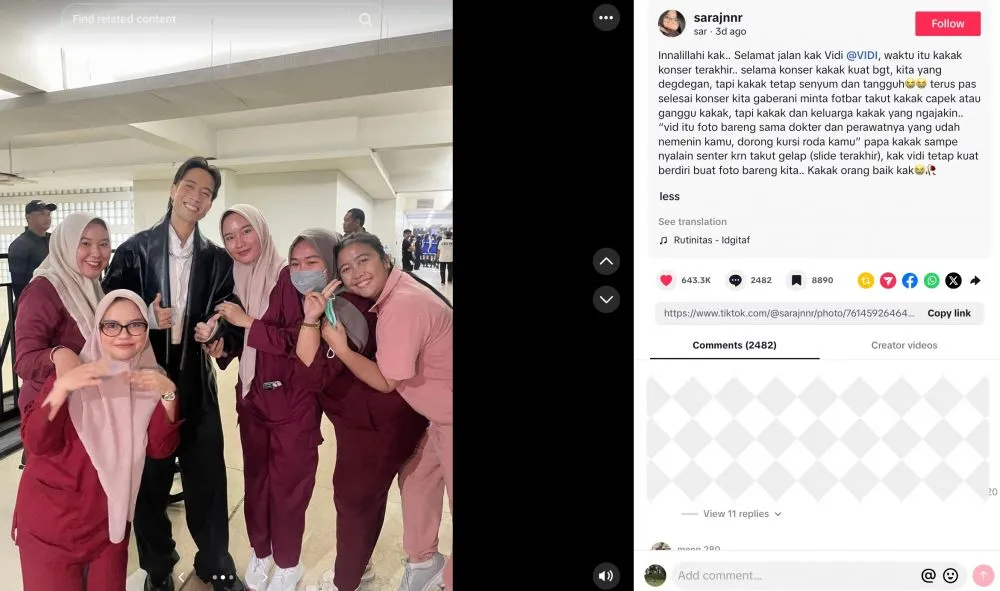 Kebaikan Vidi Aldiano berbagai sumber Kebaikan Vidi Aldiano berbagai sumber