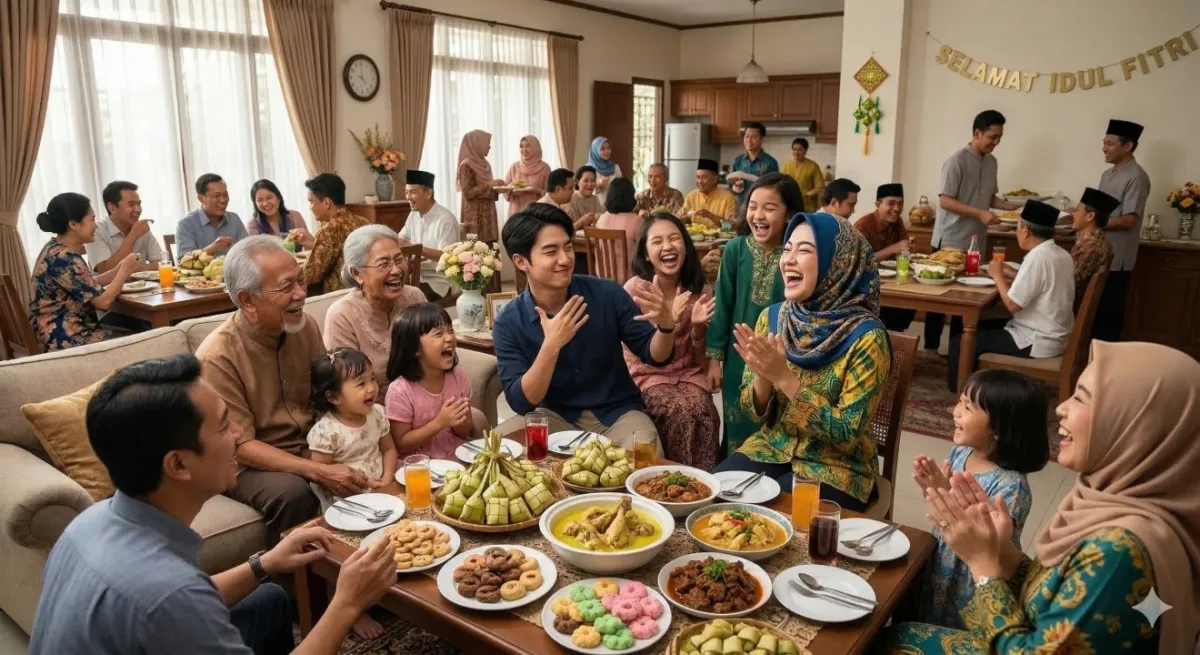 30 Gombalan lucu Lebaran yang bisa cairkan suasana kumpul keluarga besar