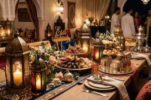 5 Inspirasi tata letak meja makan open house Lebaran agar terlihat mewah