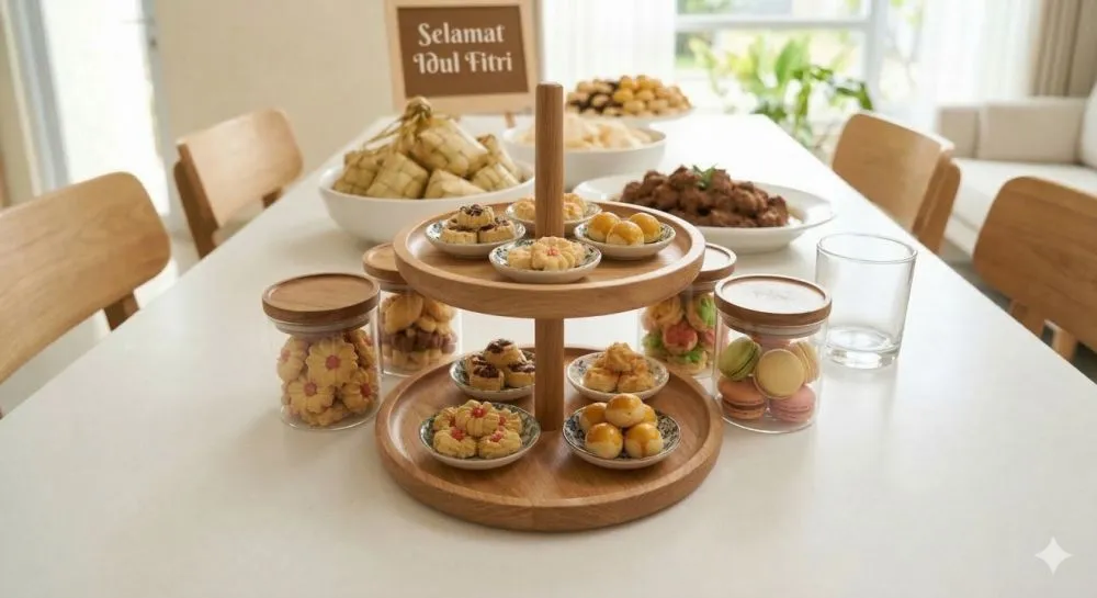 Meja makan lebaran aesthetic © 2026 brilio.net Meja makan lebaran aesthetic © 2026 brilio.net