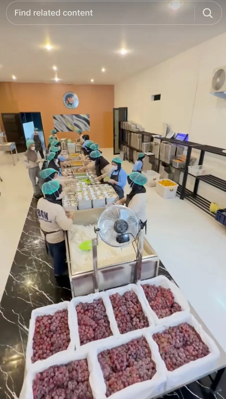 SPPG Pangauban dibekukan TikTok/@mitrapangaubanbatujajar SPPG Pangauban dibekukan TikTok/@mitrapangaubanbatujajar