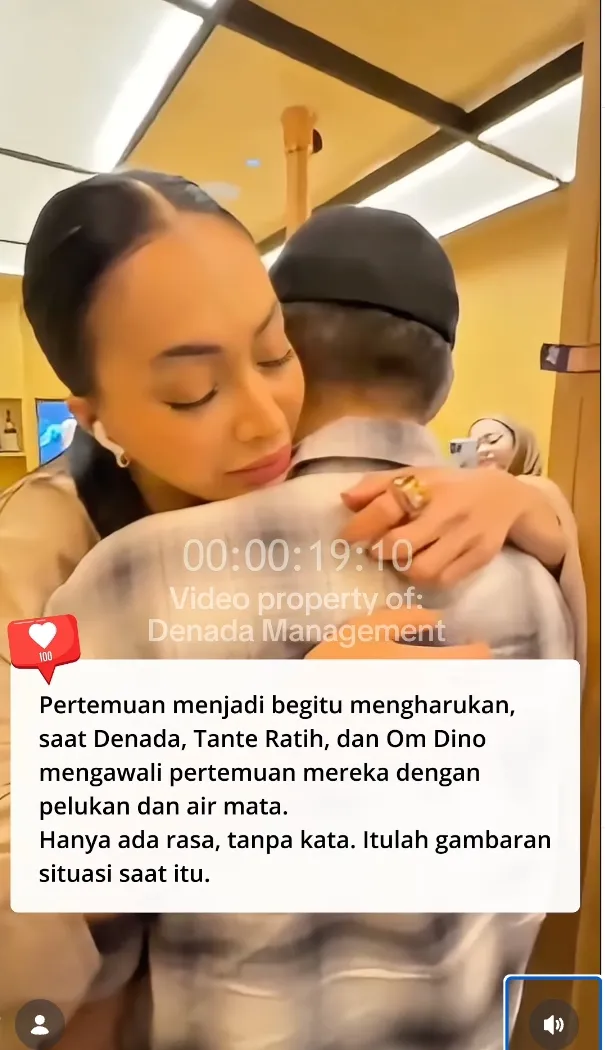 Pertemuan Denada dan Ressa Rossano Lebaran Instagram/@risna_ories; Denada Management