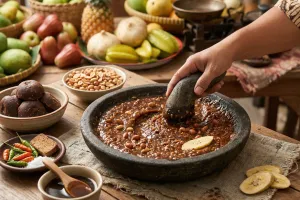 Cara bikin sambal rujak buah yang legit dan tidak berair ala abang jualan