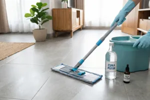 Cara mengepel lantai agar kesat dan bebas semut tanpa air panas, tanpa bahan kimia mahal