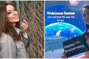 9 Potret dokter Reisa hadiri BTS Festa 2024, momennya dipeluk Jin BTS bikin iri ARMY se-Indonesia