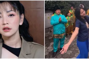 9 Momen Hesti Purwadinata dapat kejutan ulang tahun ke-41, disambut meriah tanjidor di depan rumah