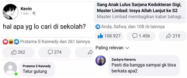 11 Jawaban kocak ketika orang absurd komentari cerita di medsos, dikatakan salah juga tidak benar