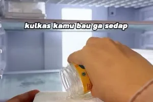 Tak perlu beli pewangi khusus, ini trik usir bau busuk di kulkas cukup andalkan 1 alat dan bahan dapur