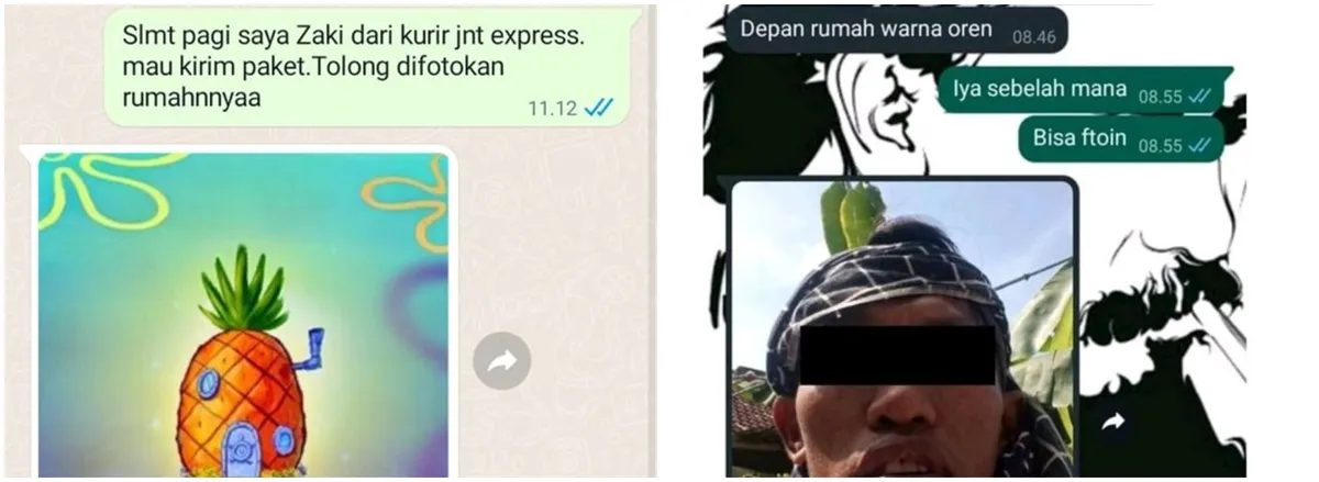 11 Jawaban kocak kurir nanya patokan rumah ini bikin pusing tujuh keliling, auto lempar paket