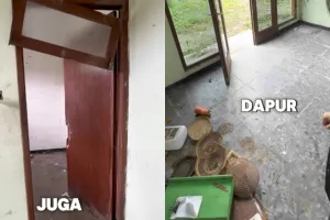 Viral penampakan dapur resto hotel mewah terbengkalai, tercecer resep rahasia sejak era 80-an