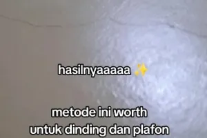 Trik hilangkan noda jamur kehitaman di dinding bikin kinclong lagi, cukup tambah 1 bahan dapur