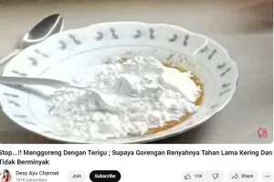 Bukan terigu, ini trik bikin tempe mendoan lebih renyah dan tidak berminyak cuma pakai 1 jenis tepung