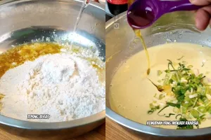 Tak ditambah baking soda, ini trik goreng tempe agar adonannya nggak cepat lembek pakai 2 bahan dapur
