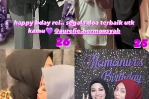 Potret 8 kue ulang tahun Aurel Hermansyah ke-26, unik ada cake mini bisa sekali suap