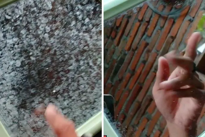 Cara wanita bersihkan jamur di kaca ini praktis cuma tambah 1 bahan dapur, auto bening dalam 5 menit