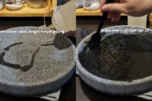 Bukan diulek beras, ini trik bersihkan cobek baru agar tak cepat jamuran dan bau gunakan 2 bahan dapur