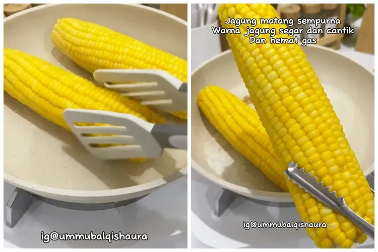 Trik mudah merebus jagung jadi empuk sempurna, hasilnya antikeriput cuma butuh waktu 10 menit