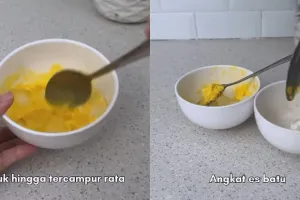 Jangan dibuang, ini trik agar sisa margarin cair jadi padat lagi cukup campurkan 1 bahan dapur