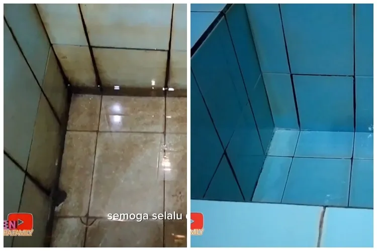 Cara bersihkan kerak hitam di keramik bak mandi, bersih kinclong tanpa disikat andalkan 1 bahan dapur