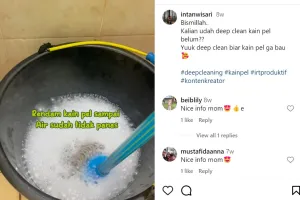 Andalkan 3 bahan dapur, begini cara cuci kain pel bau amis dan dekil agar lebih higienis saat dipakai