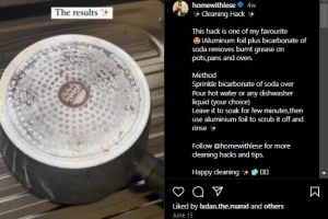 Tanpa disiram cuka, ini trik usir kerak gosong di pantat panci cukup tambah 1 bahan dapur