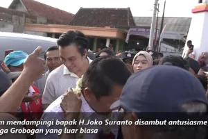 9 Momen Baim Wong dampingi Crazy Rich Grobogan dikirab resmikan taman Rp1 miliar, merasa jadi Cawagub