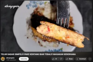 Tanpa diberi tepung, ini cara jitu masak telur dadar jadi lebih tebal cukup tambah 1 bahan dapur