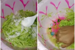 Jangan cuma digosok-gosok, ini trik menghilangkan getah labu siam hingga tuntas pakai 1 bahan dapur