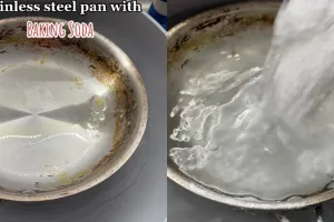 Tanpa direndam larutan sitrun, ini cara usir kerak gosong di teflon cukup pakai 1 bahan dapur