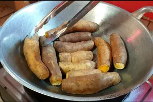 Bukan dioven, ini trik memanggang ubi madu cilembu agar lumer tanpa bahan tambahan