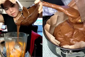 Tetap legit meski tanpa tepung, wanita ini punya trik bikin kue tart lebih sehat pakai 1 bahan dapur