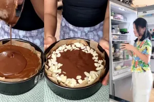 Tetap legit meski tanpa tepung, wanita ini punya trik bikin kue tart lebih sehat pakai 1 bahan dapur