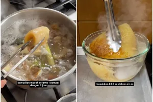 Chef ini tunjukkan trik mengolah kikil agar cepat empuk dan antibau, rahasianya ada di 1 bahan