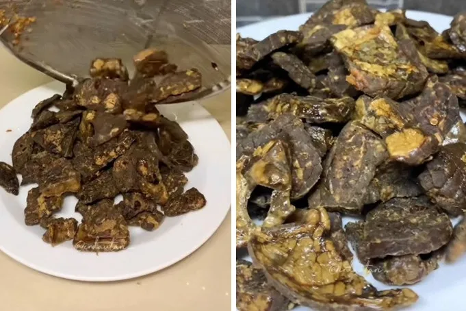 Cara goreng paru agar minyaknya tak meletup dan hasilnya renyah, cukup tambah 1 bahan dapur