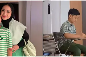 Bocah plek ketiplek Rafathar ini bikin terkecoh, begini 9 potretnya kala ikuti lomba berhitung di Aceh
