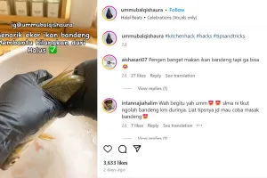 Tak perlu pisau, trik bersihkan sisik ikan ini lebih cepat dan aman tanpa khawatir tangan lecet