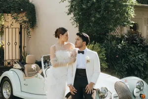 9 Pemotretan Aaliyah Massaid-Thariq Halilintar bertema retro glam, vibesnya bak pengantin Hollywood