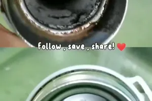 Tanpa sikat atau spons, ini cara hilangkan kerak dan ampas kopi di termos cuma pakai 1 bahan makanan