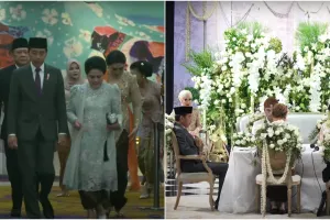 Jadi tamu istimewa, 11 potret momen Presiden Joko Widodo jadi saksi di pernikahan Thariq dan Aaliyah