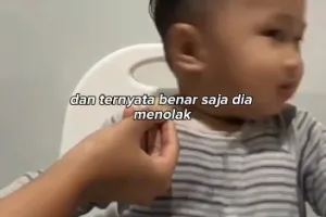 Emak-emak ini niat bikin selai kacang untuk MPASI, hasilnya kacau malah anak tak mau makan