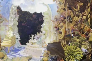 Bertema under the sea, 9 potret wedding cake Thariq dan Aaliyah Massaid ini detailnya ciamik
