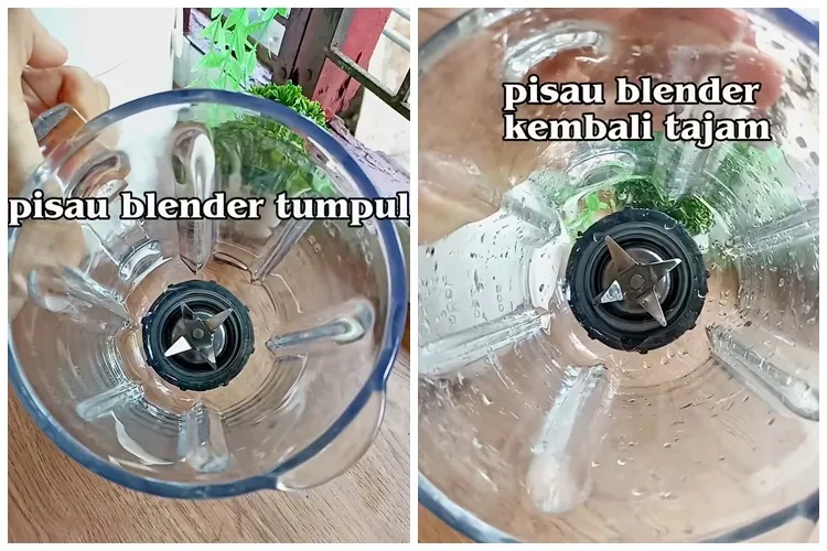 Tak perlu ganti baru, ini trik mengatasi pisau blender tumpul agar tajam lagi modal Rp2.000