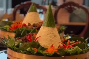 11 Hidangan di rangkaian pernikahan Thariq dan Aaliyah Massaid, komplet dari tradisional hingga modern