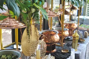 11 Hidangan di rangkaian pernikahan Thariq dan Aaliyah Massaid, komplet dari tradisional hingga modern