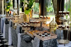 11 Hidangan di rangkaian pernikahan Thariq dan Aaliyah Massaid, komplet dari tradisional hingga modern