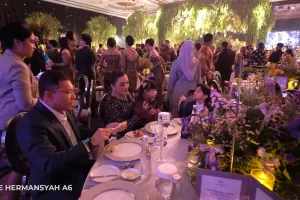 11 Hidangan di rangkaian pernikahan Thariq dan Aaliyah Massaid, komplet dari tradisional hingga modern