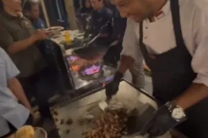 9 Menu makan malam Jokowi dan para seleb saat nginap di IKN, hidangannya komplit bak di kondangan