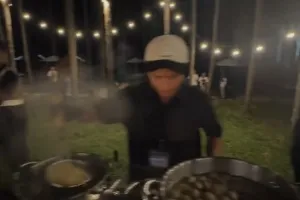 9 Menu makan malam Jokowi dan para seleb saat nginap di IKN, hidangannya komplit bak di kondangan