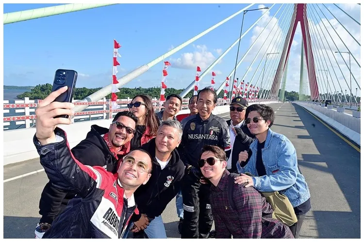 9 Menu makan malam Jokowi dan para seleb saat nginap di IKN, hidangannya komplit bak di kondangan