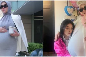 9 Momen Syahrini gelar baby shower di Singapura bareng sahabat, gender buah hati masih dirahasiakan